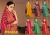 Riwazo Dhanak New Exclusive Wear Designer Organza Saree Collection